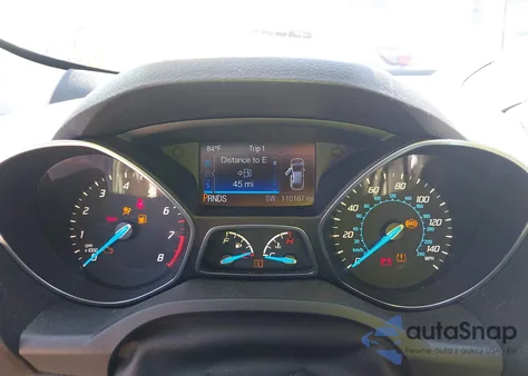 2013 Ford Escape Se from USA, damaged, VIN 1FMCU0GXXDUC47086